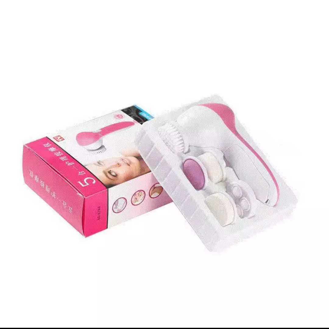 5-in-1 Electric Facial Cleansing Brush