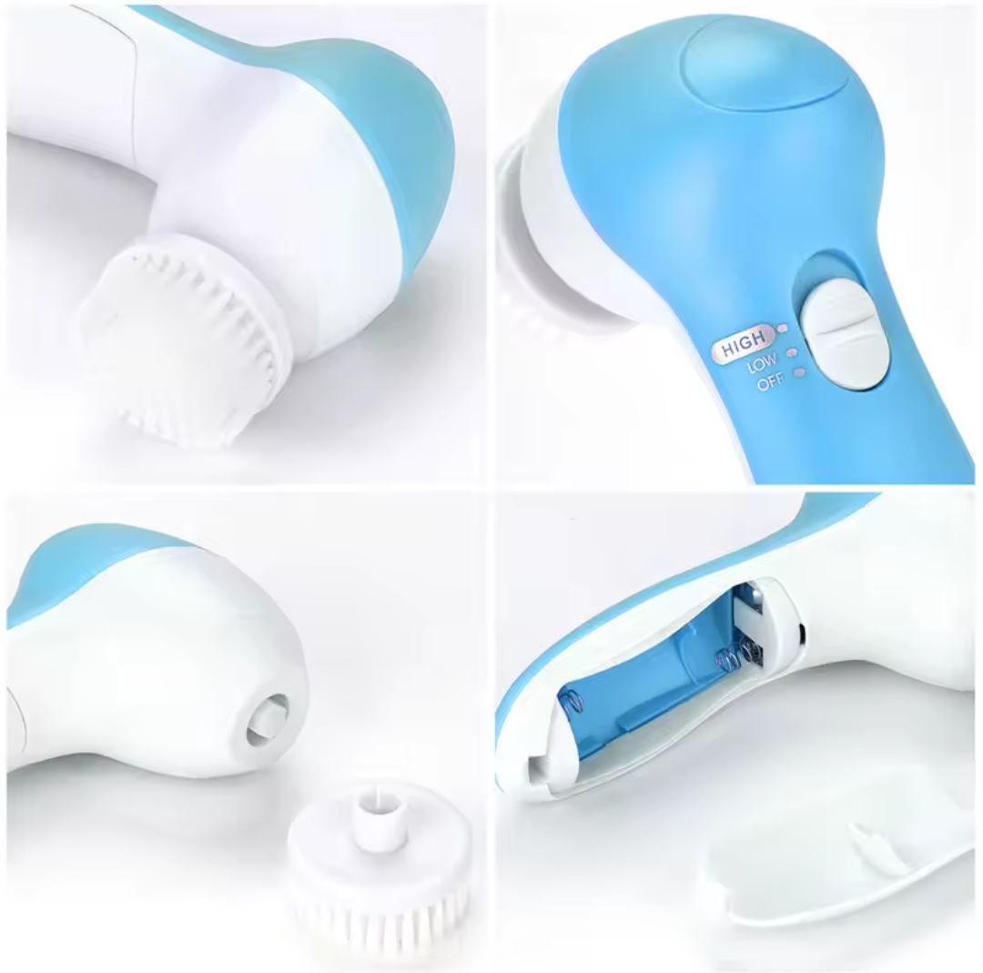 5-in-1 Electric Facial Cleansing Brush