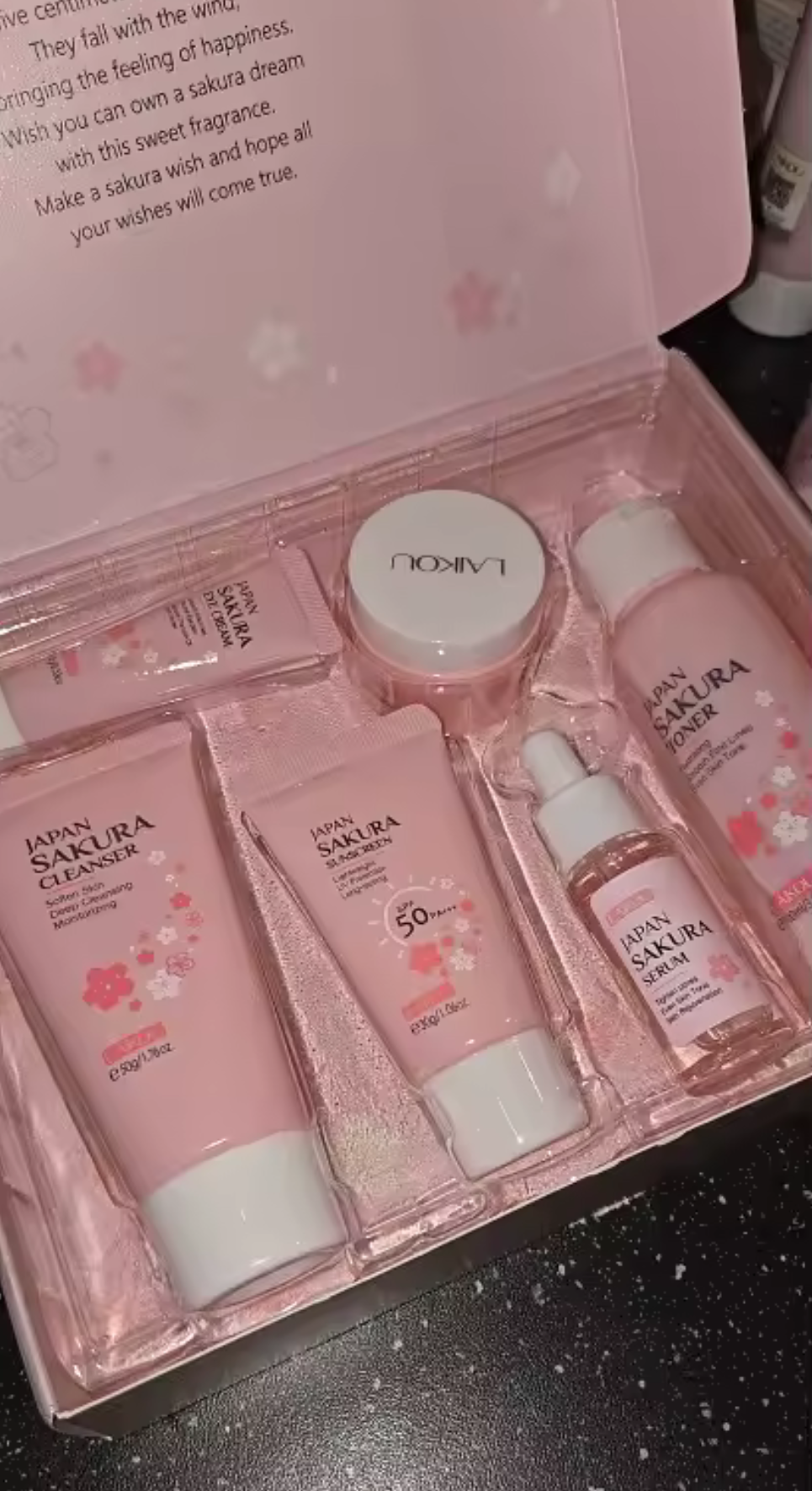 Sakura Skin Care Box