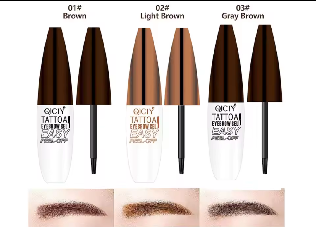 Easy Peel-Off Tattoo Eyebrow Gel