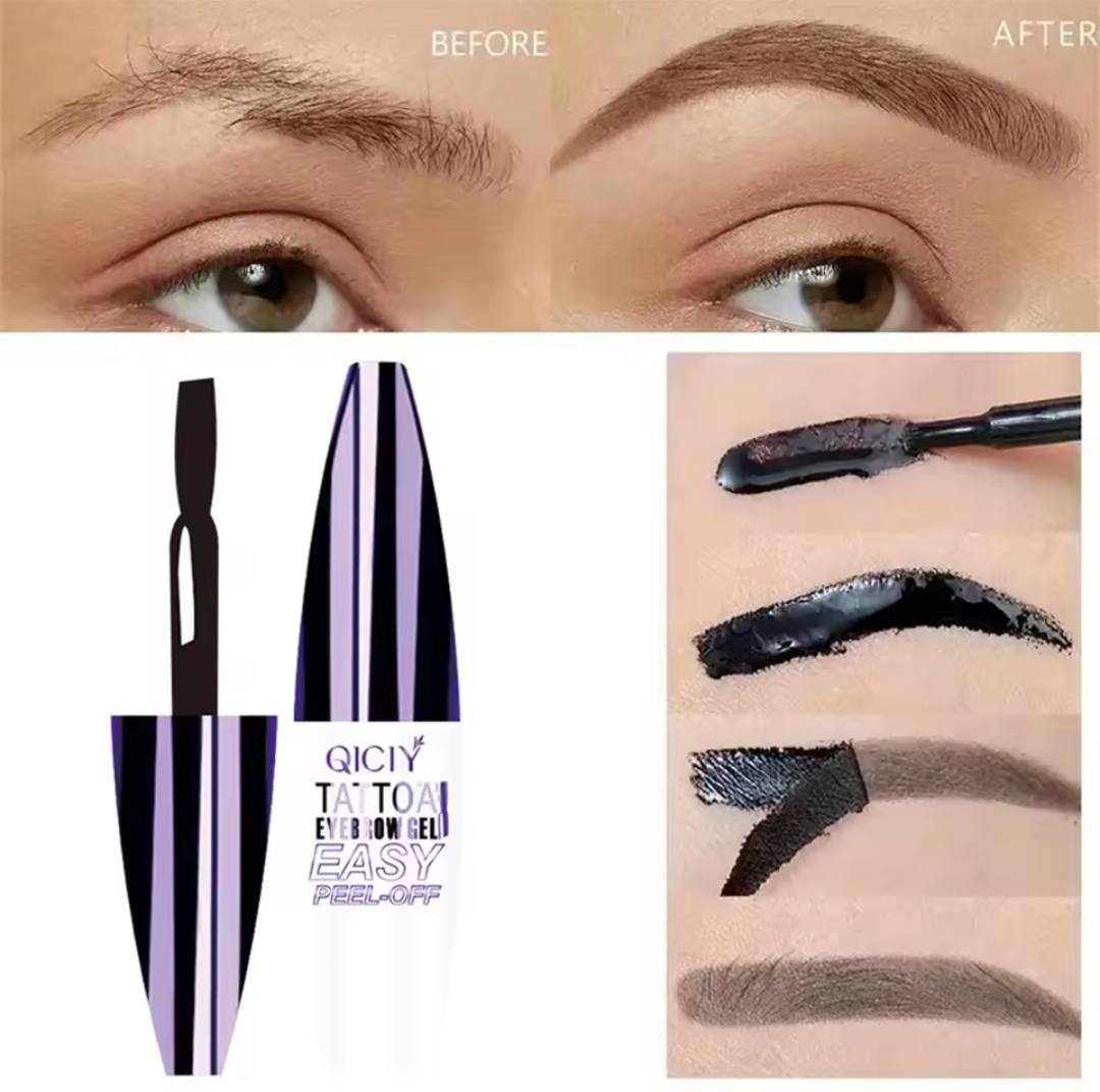 Easy Peel-Off Tattoo Eyebrow Gel