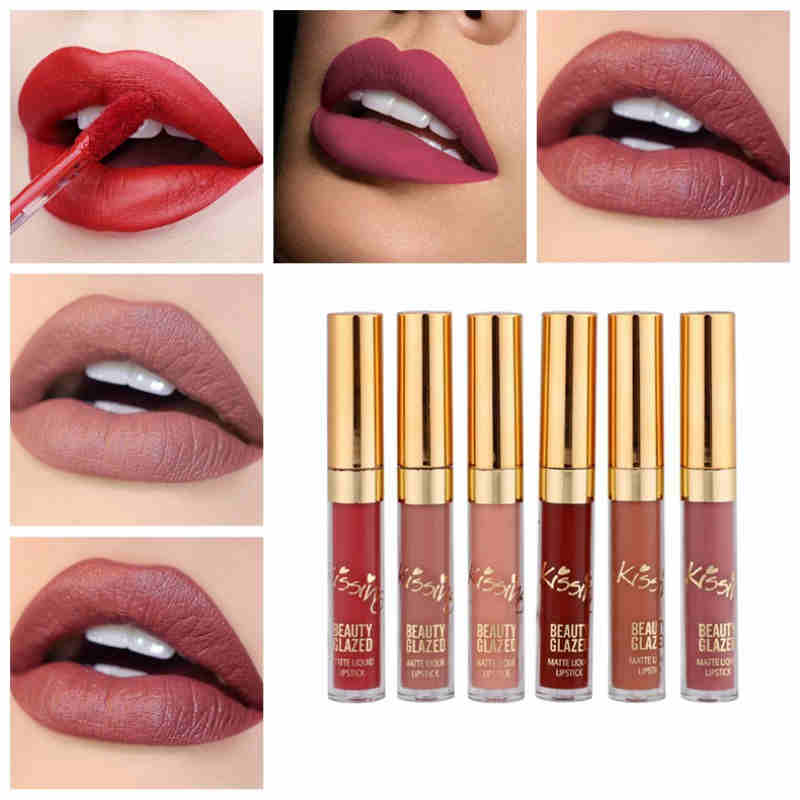 BEAUTY GLAZED Lip Gloss 6pc Set