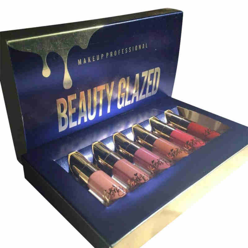 BEAUTY GLAZED Lip Gloss 6pc Set